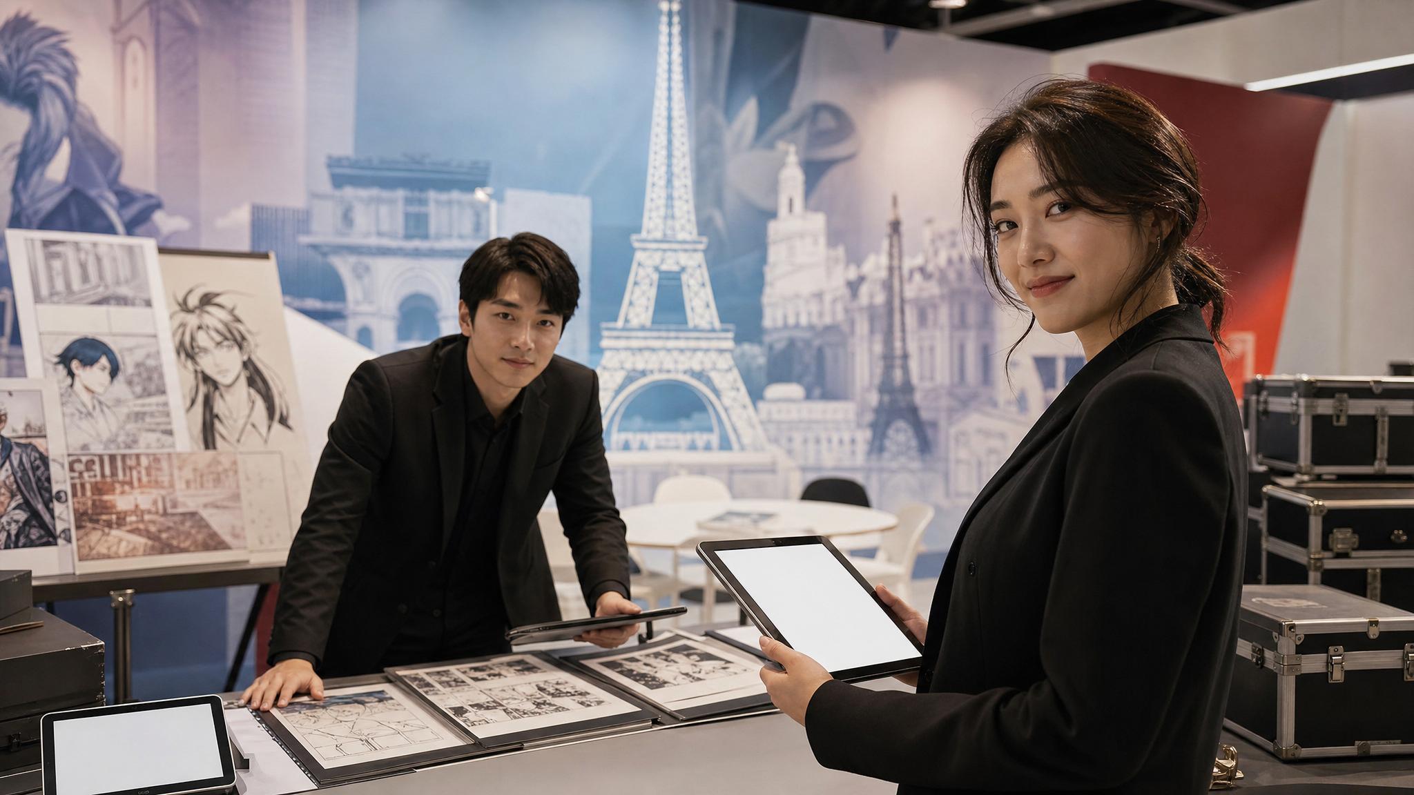 KOMICS France 2026 만화웹툰 IP 기업 파리 수출상담 지원 썸네일