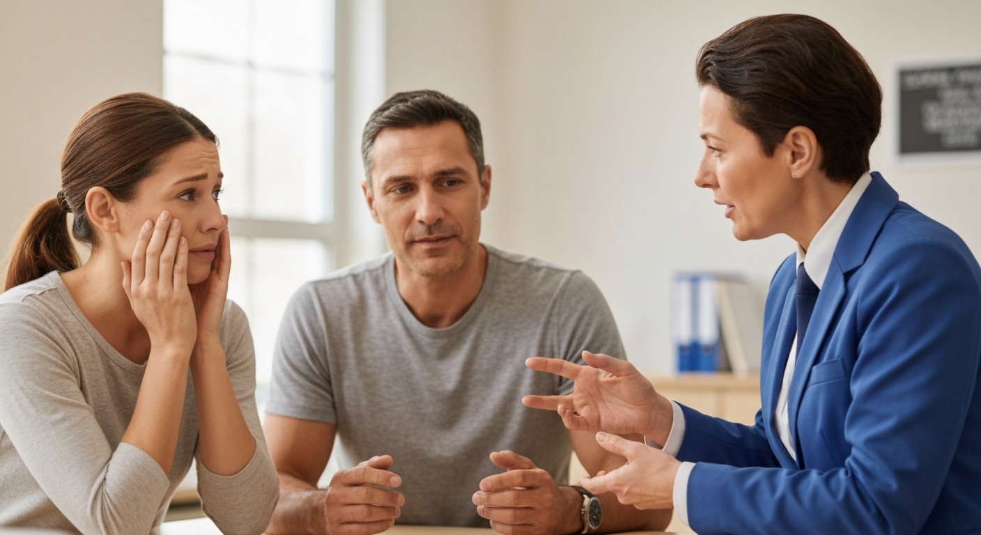 사고 후 시민안전보험 혜택으로 도움받는 가족의 이미지