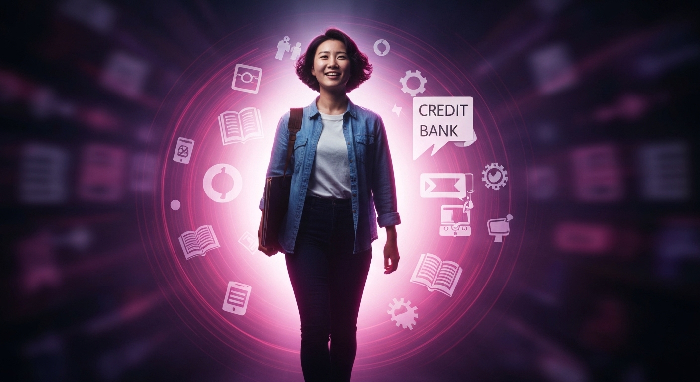 학점은행제를 통해 미래를 설계하는 한국 성인의 모습