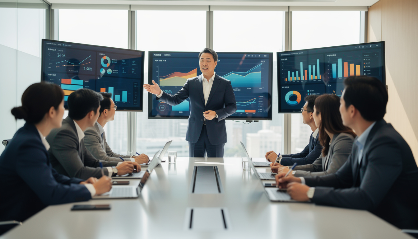 데이터 기반 의사결정 문화를 정착시키는 한국 기업 경영진의 리더십