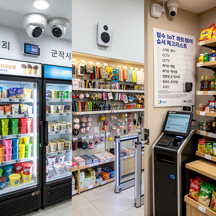 업종별 맞춤형 무인 매장 IoT 도입 환경과 필수 장비