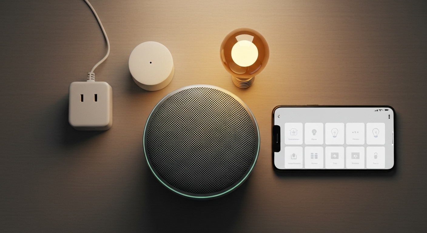 AI 스피커, 스마트 플러그, 스마트 조명 등 스마트 홈을 시작하기 위한 입문용 기기들