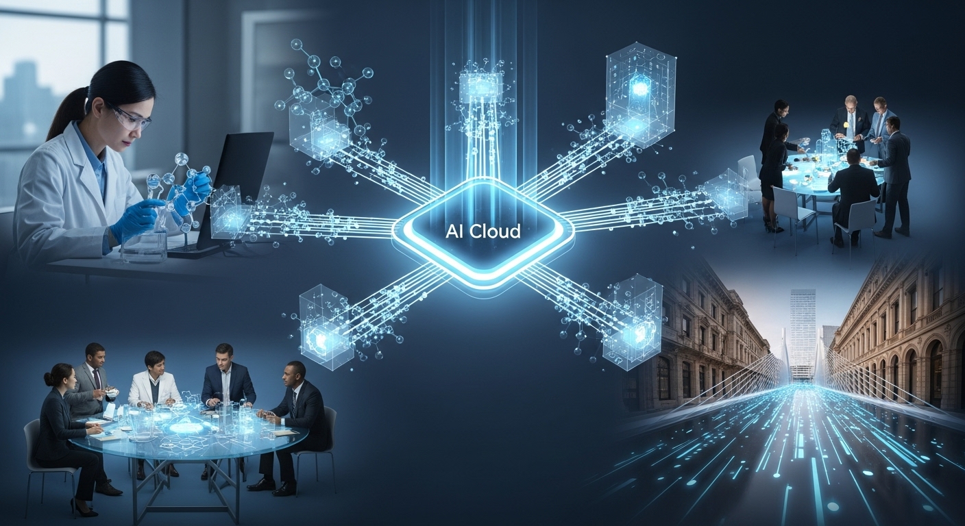 AI 클라우드를 중심으로 워크로드 최적화, 파트너십, 마이그레이션 지원이 연결된 생태계
