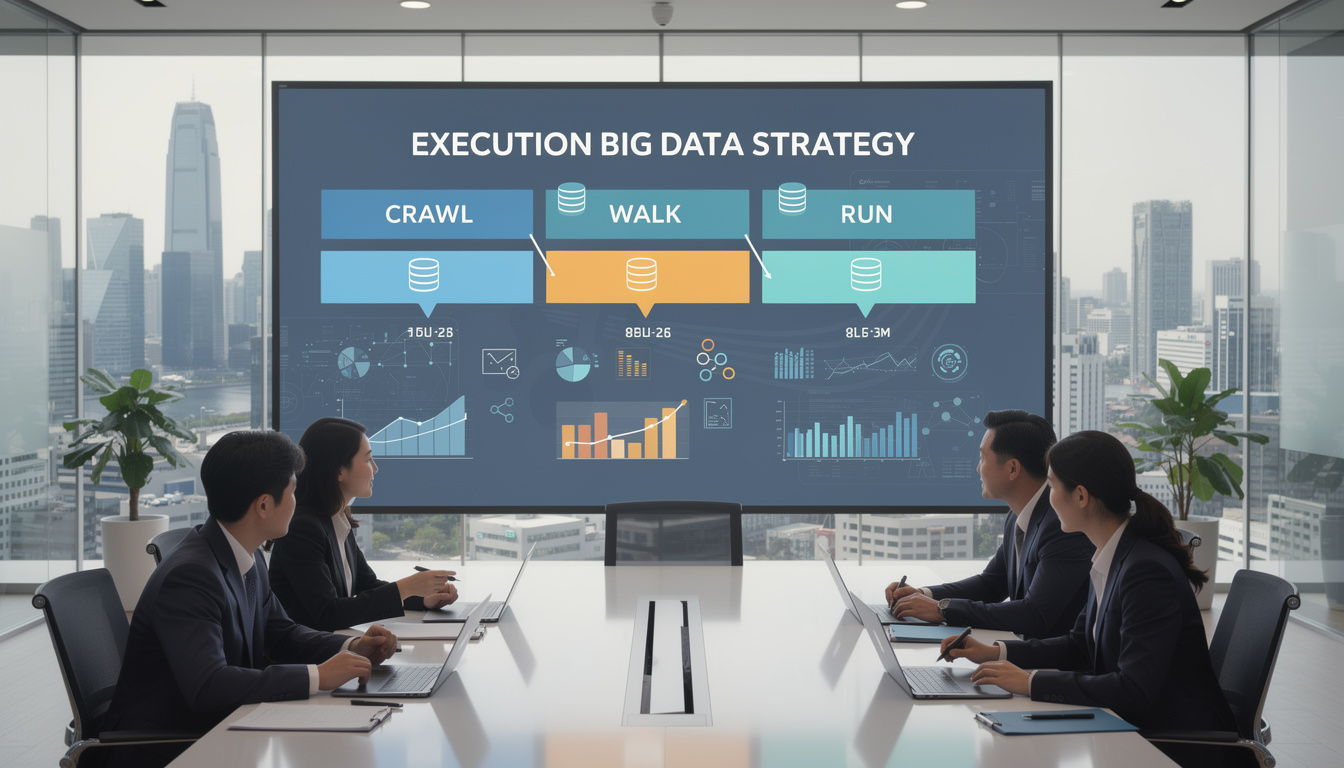 빅데이터 분석 전략 실행을 위한 단계별 로드맵