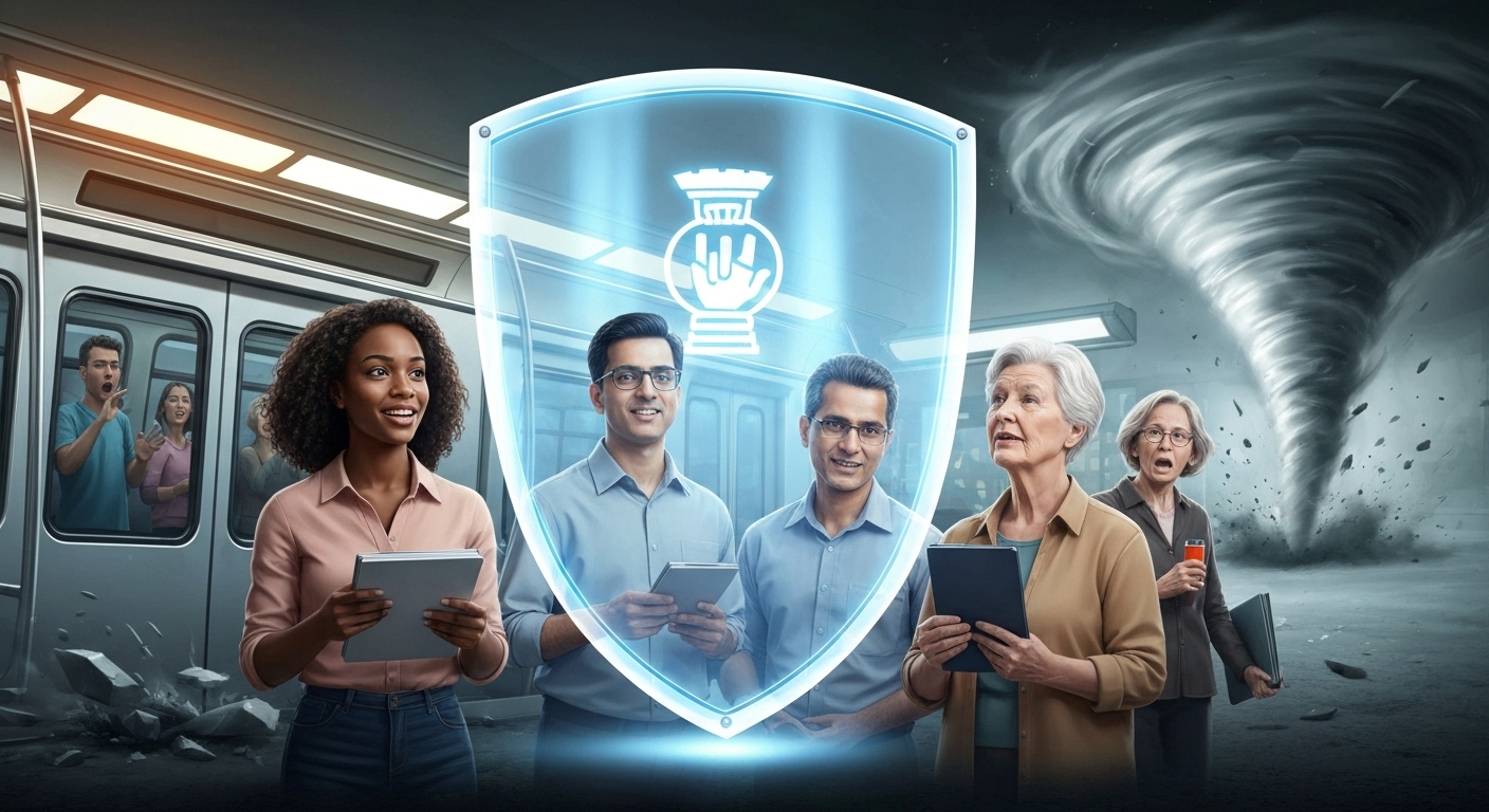 예측 불가능한 일상을 시민안전보험이 보호하는 이미지