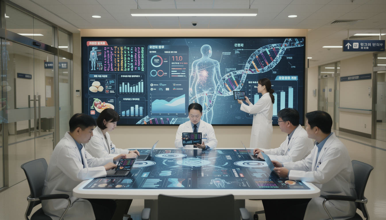 헬스케어 산업에서 AI와 빅데이터를 활용한 개인 맞춤형 의료