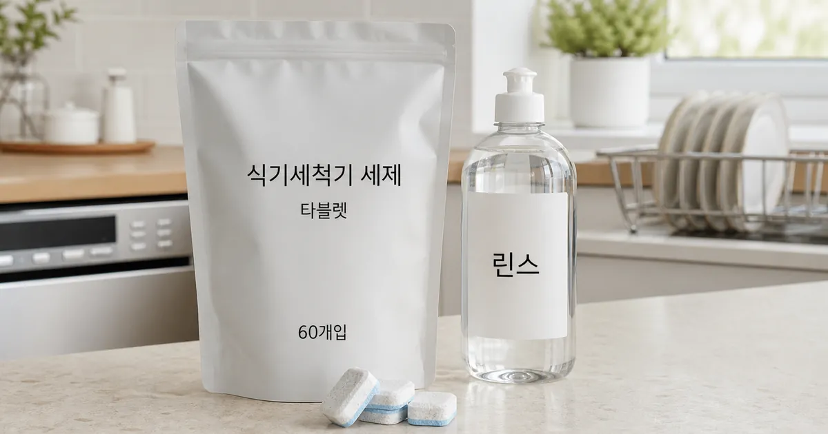 동구밭 올인원 식기세척기 세제 타블렛, 240g, 2개 - 1