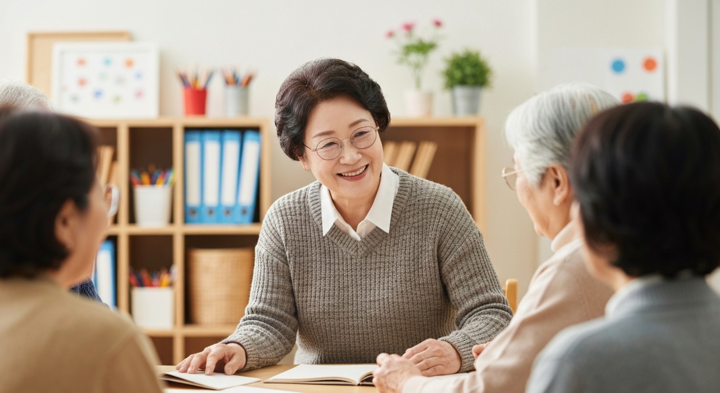 퇴직 후 사회복지사 2급으로 노인과 교감하는 한국 사회복지사