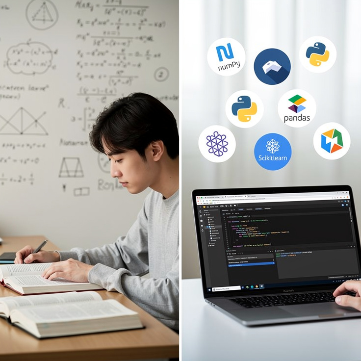 이론과 실습을 균형 있게 하는 AI 공부 풍경