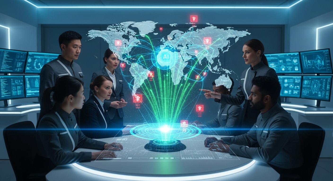 AI 보안 솔루션을 통해 미래의 위협에 대비하는 전문가 팀