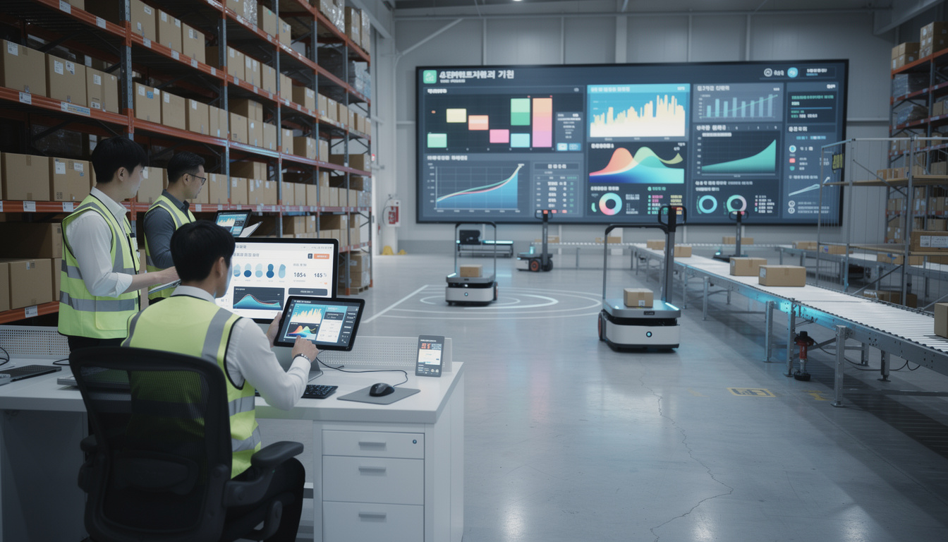 AI 기반 재고 최적화 및 수요 예측을 실현하는 스마트 창고