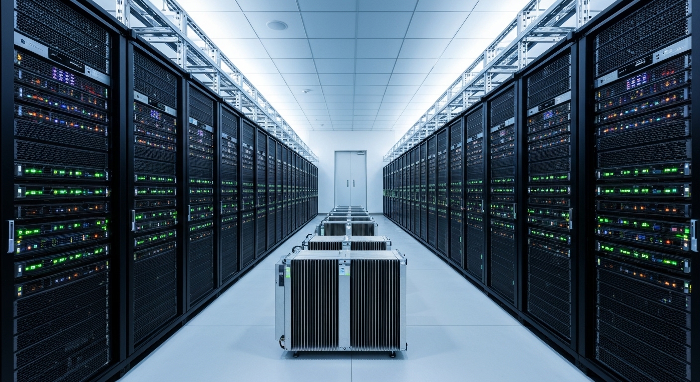 비즈니스를 지키는 최신 데이터 센터 서버룸
