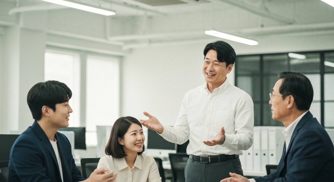 다양한 인재를 채용하여 함께 성장하는 기업의 모습