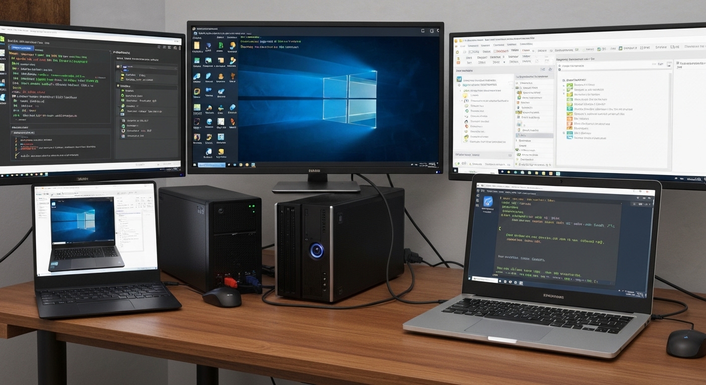 정보보안기사 실기 시험 대비를 위한 실습 환경과 핵심 도구 사용 모습