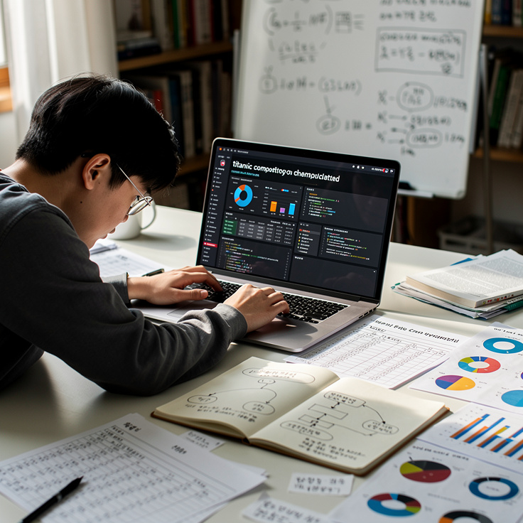 캐글 타이타닉 대회에 참여하는 한국 학습자