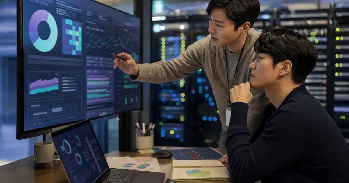 Databricks 비용 최적화를 위한 DBU 사용량 분석과 데이터 플랫폼 비용 회의 장면