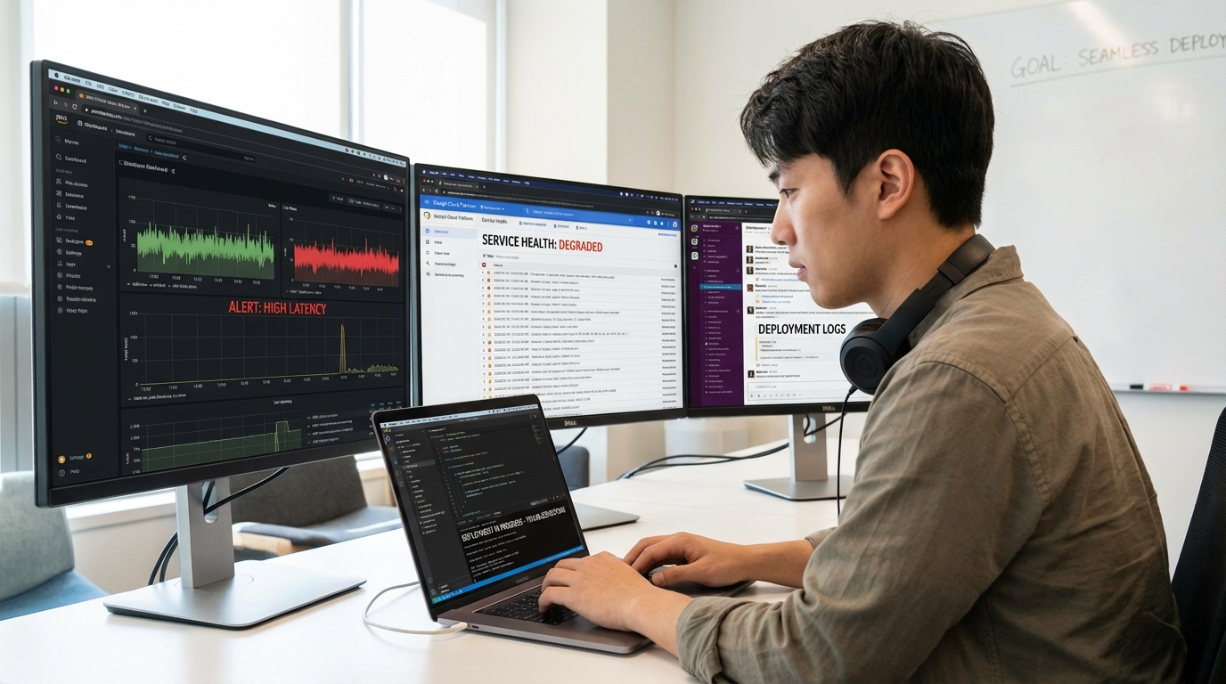 클라우드 환경에서 실제 웹 서비스 배포와 트러블슈팅을 하는 한국인 개발자