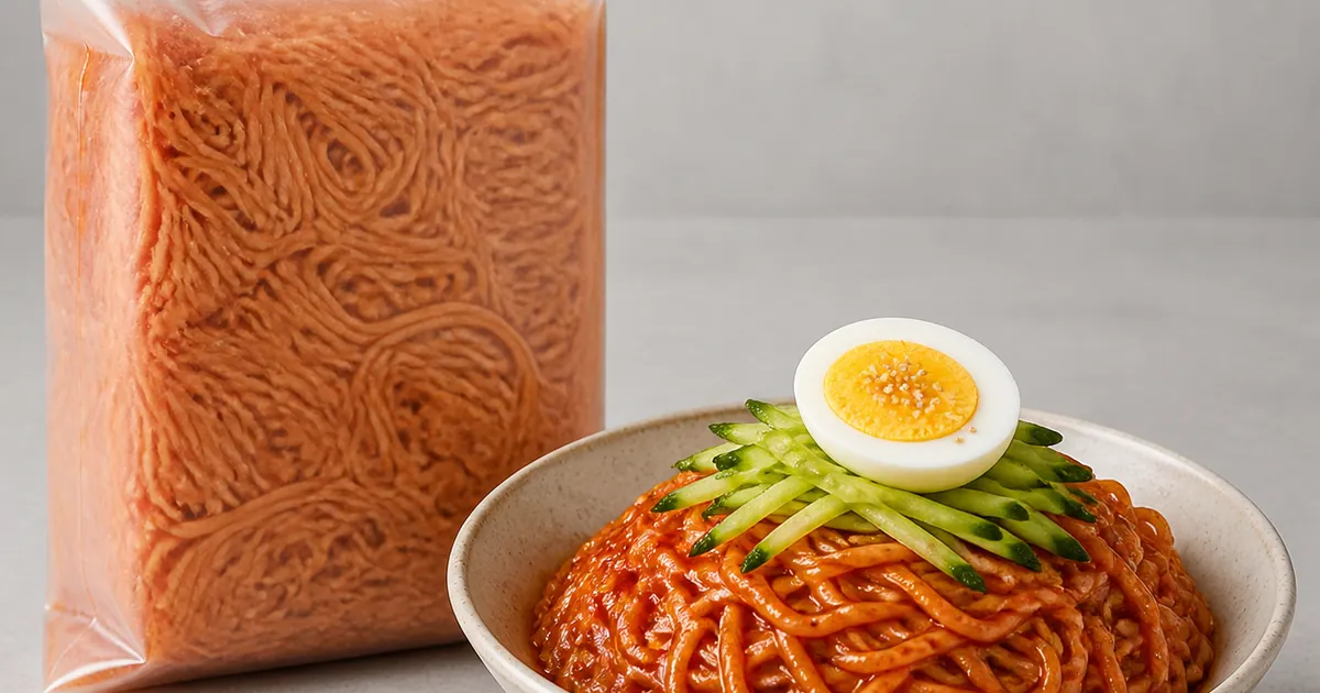 비빔 쫄면, 10인분, 1개