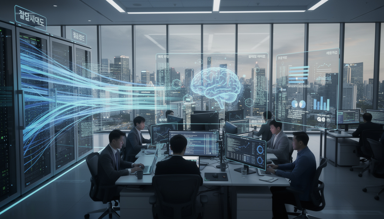 AI와 빅데이터 융합을 통한 비즈니스 혁신 이미지
