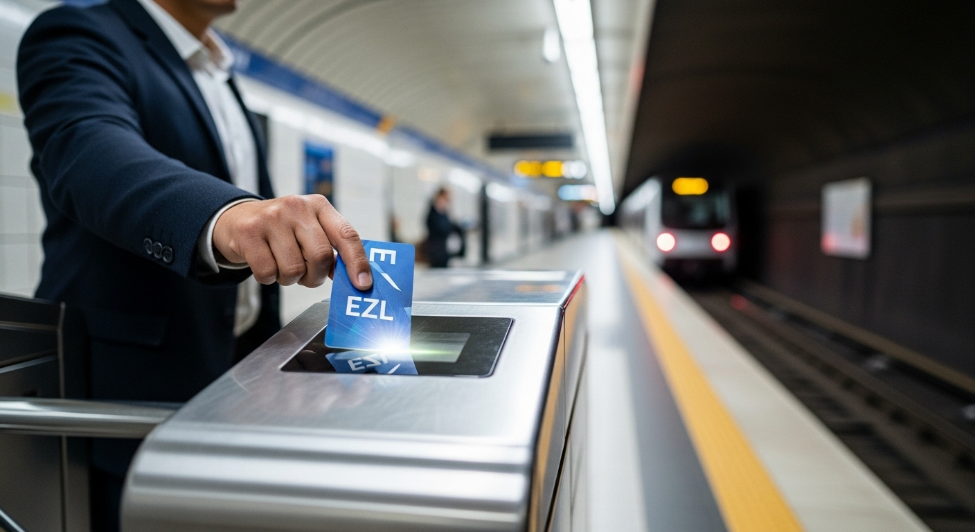 이즐교통카드를 사용하며 새로운 절약 습관을 시작하는 긍정적인 모습