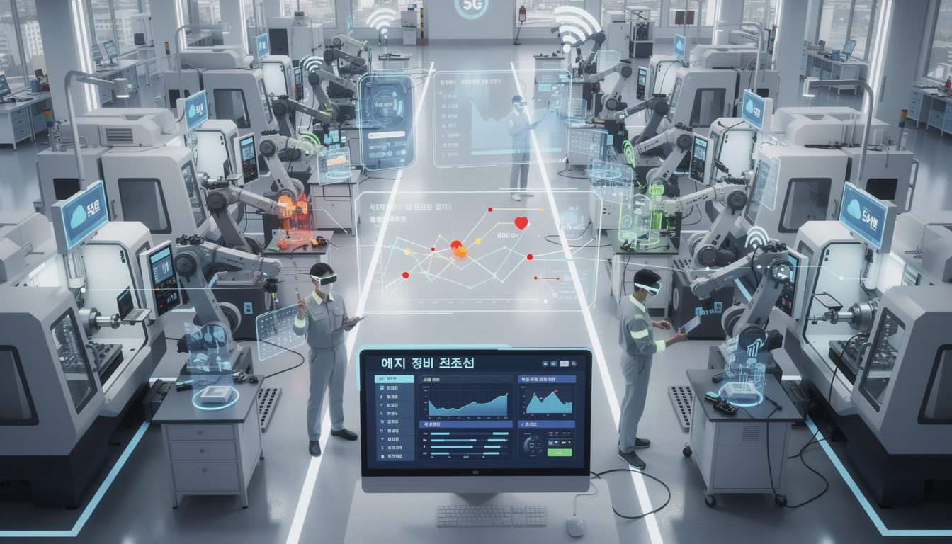 AI 예측 유지보수를 통한 스마트 제조업 설비 관리