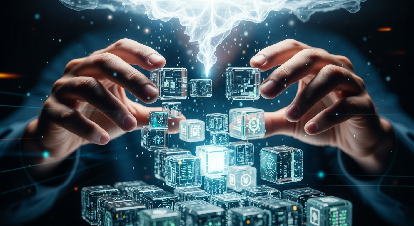 거대한 클라우드에서 필요한 만큼 레고 블록을 가져와 서비스를 구축하는 클라우드 호스팅의 유연성