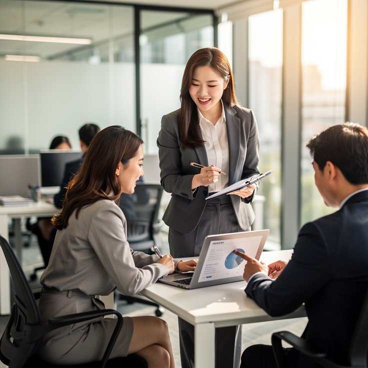 경력단절여성 새일여성인턴 제도의 현장 실무 경험 모습