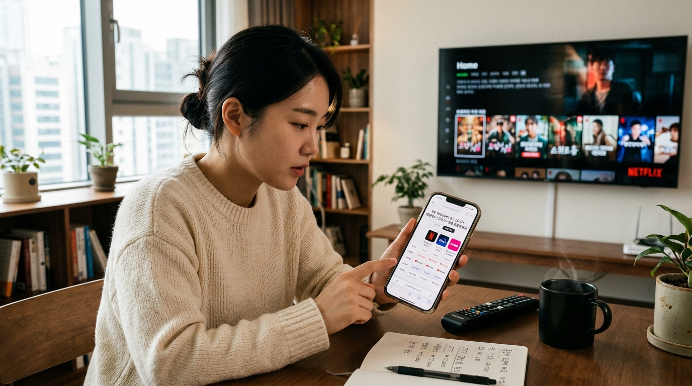 통신사 OTT 결합상품 비교 2026 대표 이미지