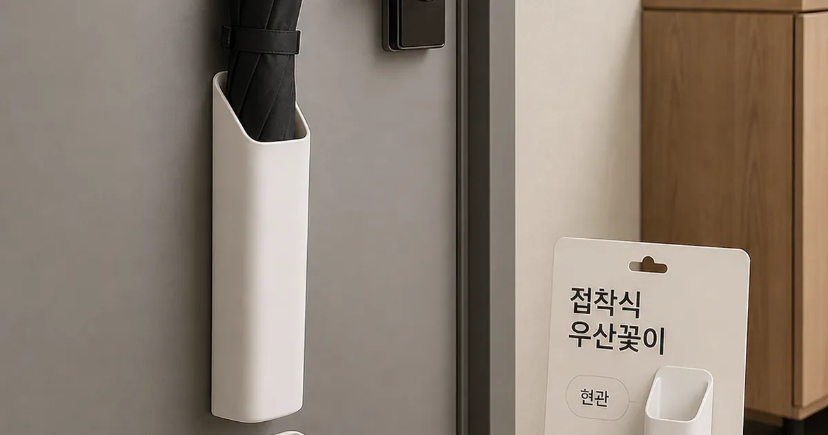 3S리빙 접착식 현관 우산꽂이 LP11 - 1