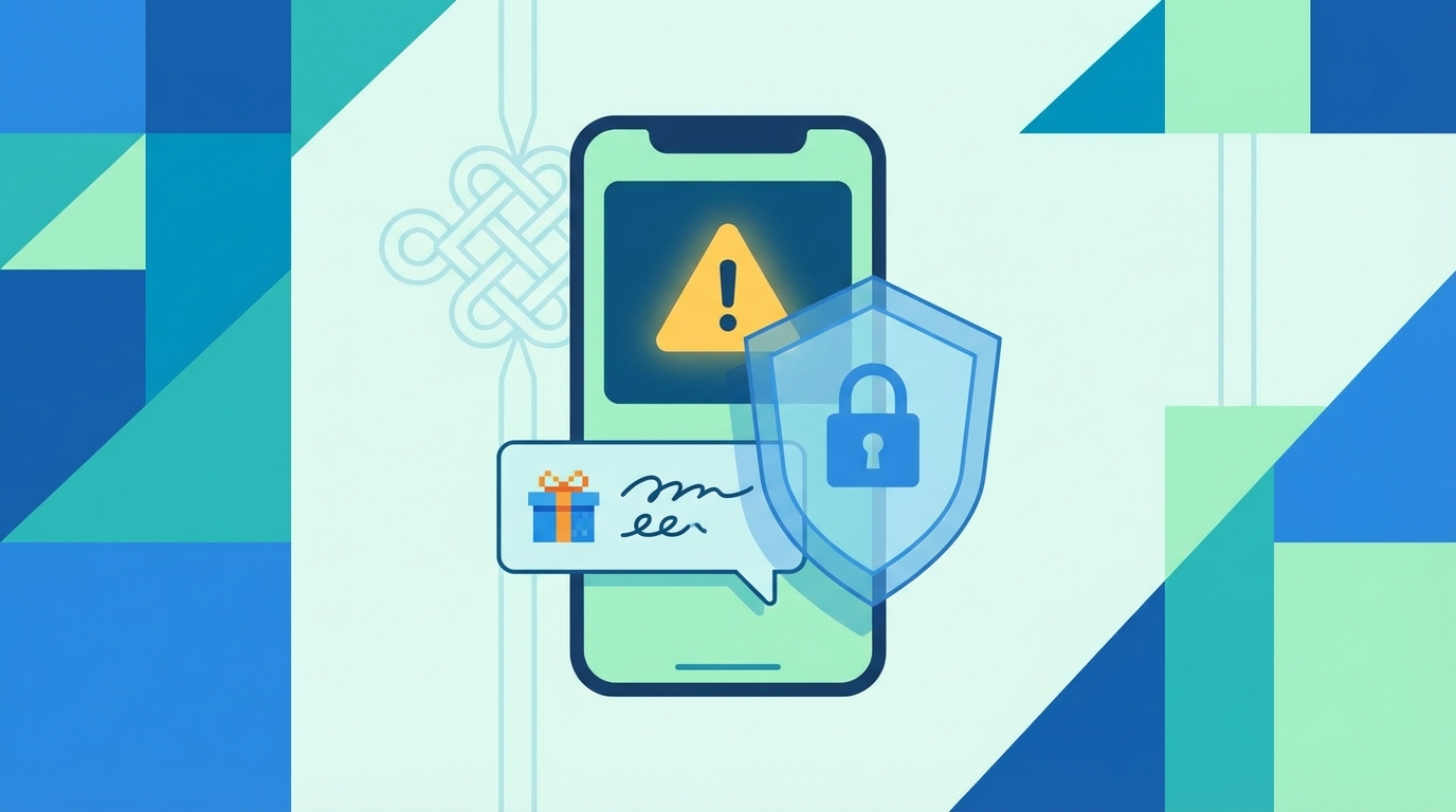 설 명절 스미싱 문자 주의보 썸네일