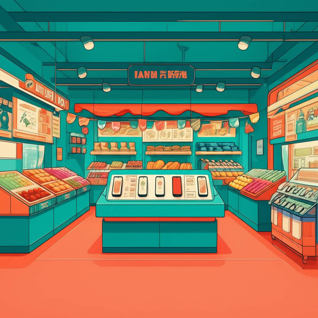 SKT S26 마켓 팝업스토어 T팩토리 성수 내부 이미지